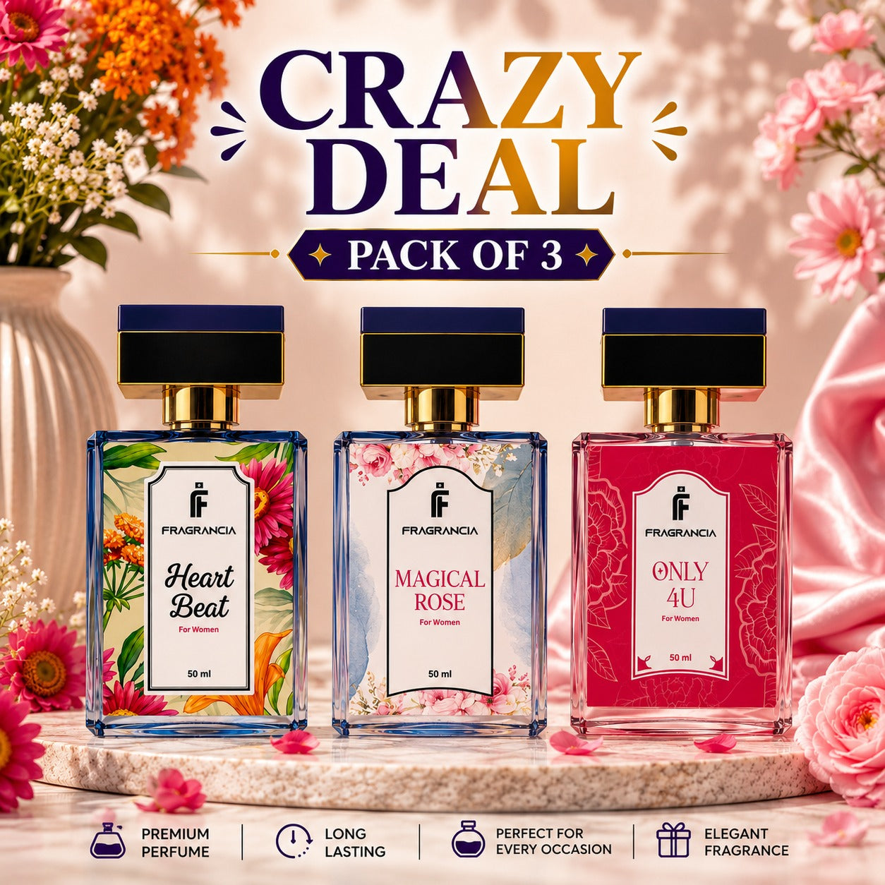 Crazy Deal Pack of 3 (women)